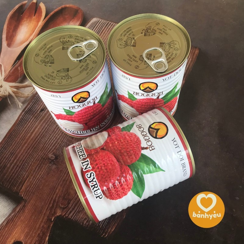Vải hộp Thái Lan LY CHEES BODDOB 565g - PC70
