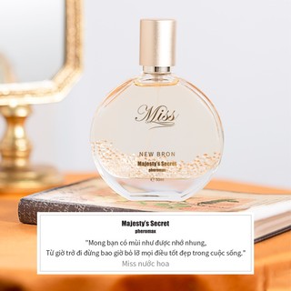 Nước hoa nữ Majesty's Secret Pheromax-nước hoa nữ thơm lâu，Mùi cam quýt 50ml，Sức sống trẻ trung Nước hoa nữ