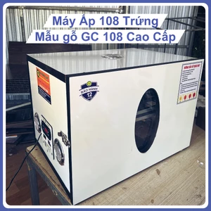Máy Ấp Trứng Thùng Gỗ Cao Cấp 108 Trứng Chống Ẩm