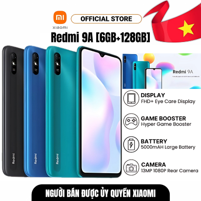 Điện Thoại Xiaomi Redmi 9A 6 GB RAM/128 GB - Hàng Chính Hãng | Shopee ...