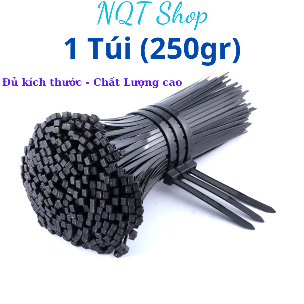1 Túi ( 250gr ) Dây Rút Dây Thít Nhựa Chất Lượng Cao Giá Rẻ | Shopee ...