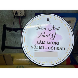 Biển Quảng Cáo Hút Nổi 60, Biển Mica Hút Nổi, Hộp Đèn, IN 2 MẶT, CÓ THANH TREO