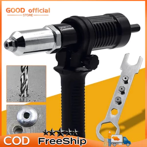 Tặng kèm đinh rive nhôm,Bộ đầu kít rút đinh rive có tay cầm-222