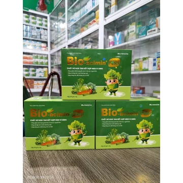 CHẤT XƠ HÒA TAN KẾT HỢP MEN VI SINH BIO- ACIMIN FIBER HỘP 30 GÓI x 4 GAM