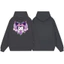 Áo Hoodie - Thời Trang Thu Đông, Chất Vải Nỉ Cotton Ấm Áp, Hình Kuromi Trái Tim Tím Int Girl (M 90)