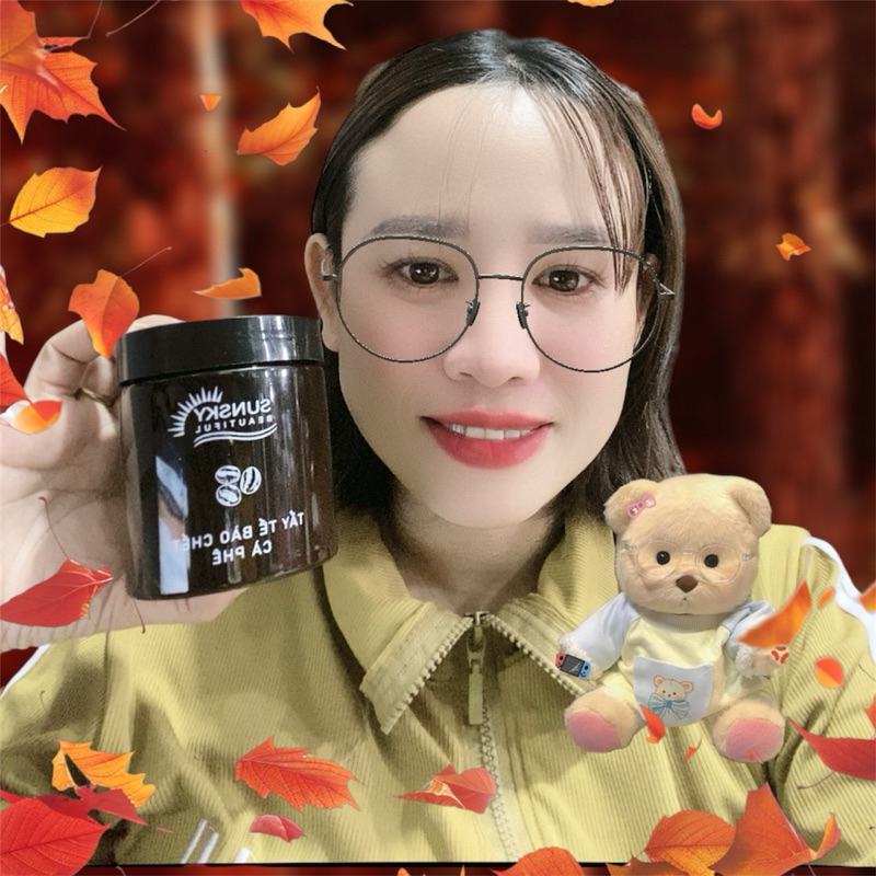 tẩy tế bào chết cà phê Sun SKy beautiful 300g
