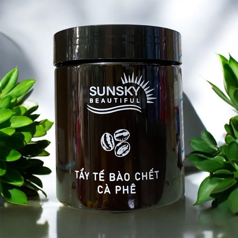 tẩy tế bào chết cà phê Sun SKy beautiful 300g