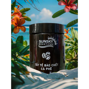 tẩy tế bào chết cà phê Sun SKy beautiful 300g