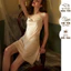SX852 - váy ngủ lụa cổ đỗ lưng sexy - đầm ngủ cao cấp -KELLYWANG