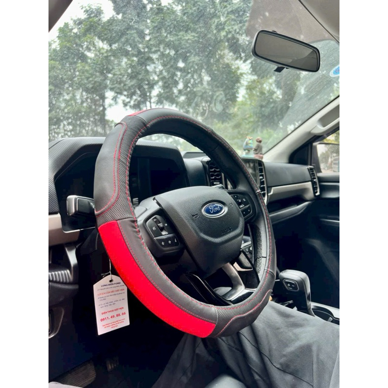 Vô Lăng Da Cừu thật 100% 4 lớp size 38 cho xe 4-5-7-16 chỗ