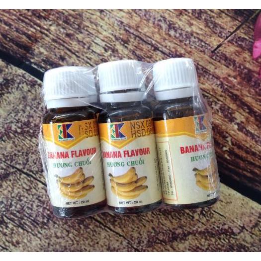Hương chuối hiệu 3K tạo hương làm bánh - PL51