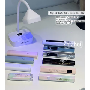 Đèn Hơ Mini annies cao cấp, máy hơ móng tay 1 bóng Cao Cấp (Sạc tích điện), đèn hơ LED/UV , máy sấy gel