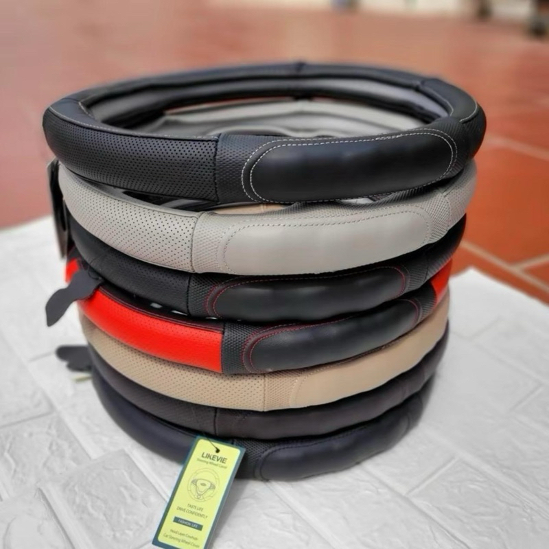 Vô Lăng Da Cừu thật 100% 4 lớp size 38 cho xe 4-5-7-16 chỗ