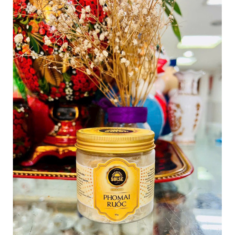 Phô mai Ruốc Solse 50g - Phomai hun khói xé sợi