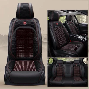 Lót Ghế Ô Tô Hạt Gỗ Massage Chống Nóng Chất Liệu Da Cao Cấp phù hợp cho các dòng xe con và xe tải xe đầu kéo