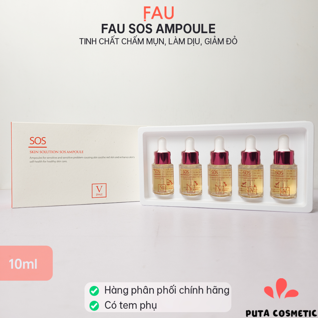 FAU SOS AMPOULE 10ml×3本 FAU SOS AMPOULE 10ml×3本 FAU SOS