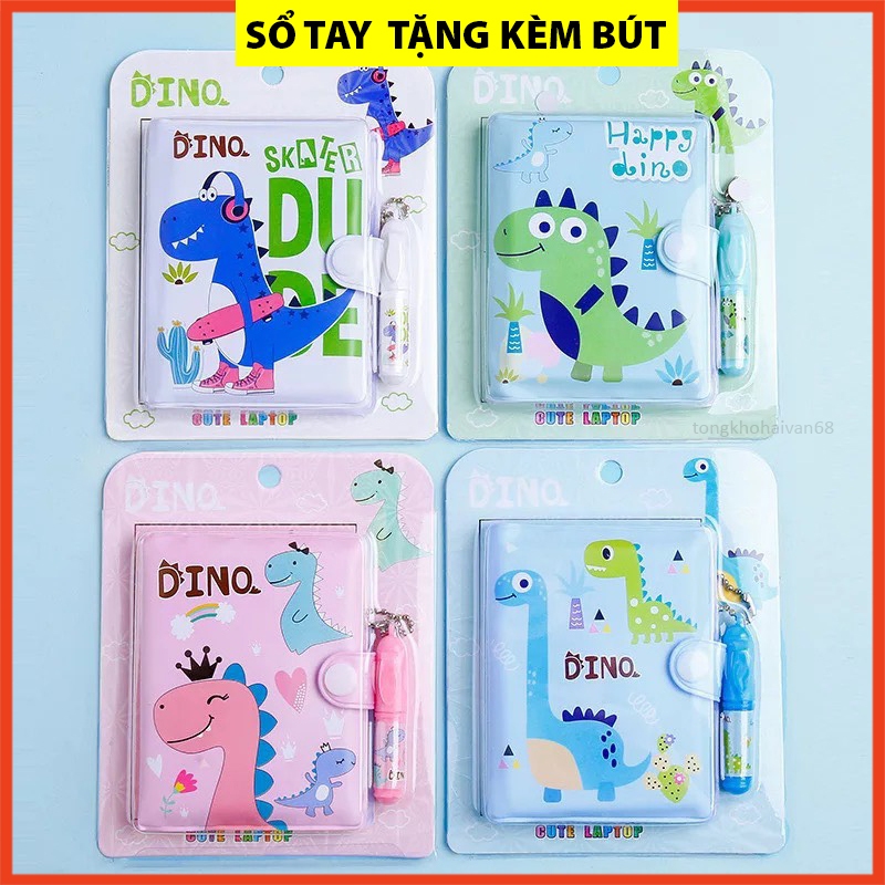 Sổ Tay Mini Tặng Kèm Bút Dễ Thương, Sổ Note Ghi Chép Mini Cute, Sổ Nhật ...