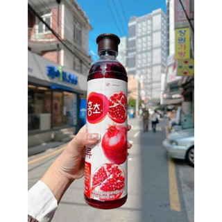 Giấm Lựu Daesang Hàn Quốc Giúp Giảm Cân Đẹp Da 900ml - Bebebau
