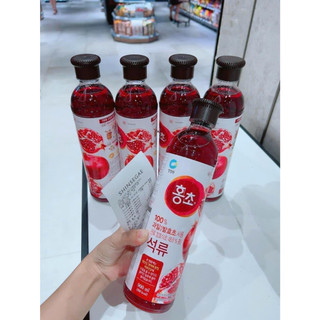 Giấm Lựu Daesang Hàn Quốc Giúp Giảm Cân Đẹp Da 900ml - Bebebau