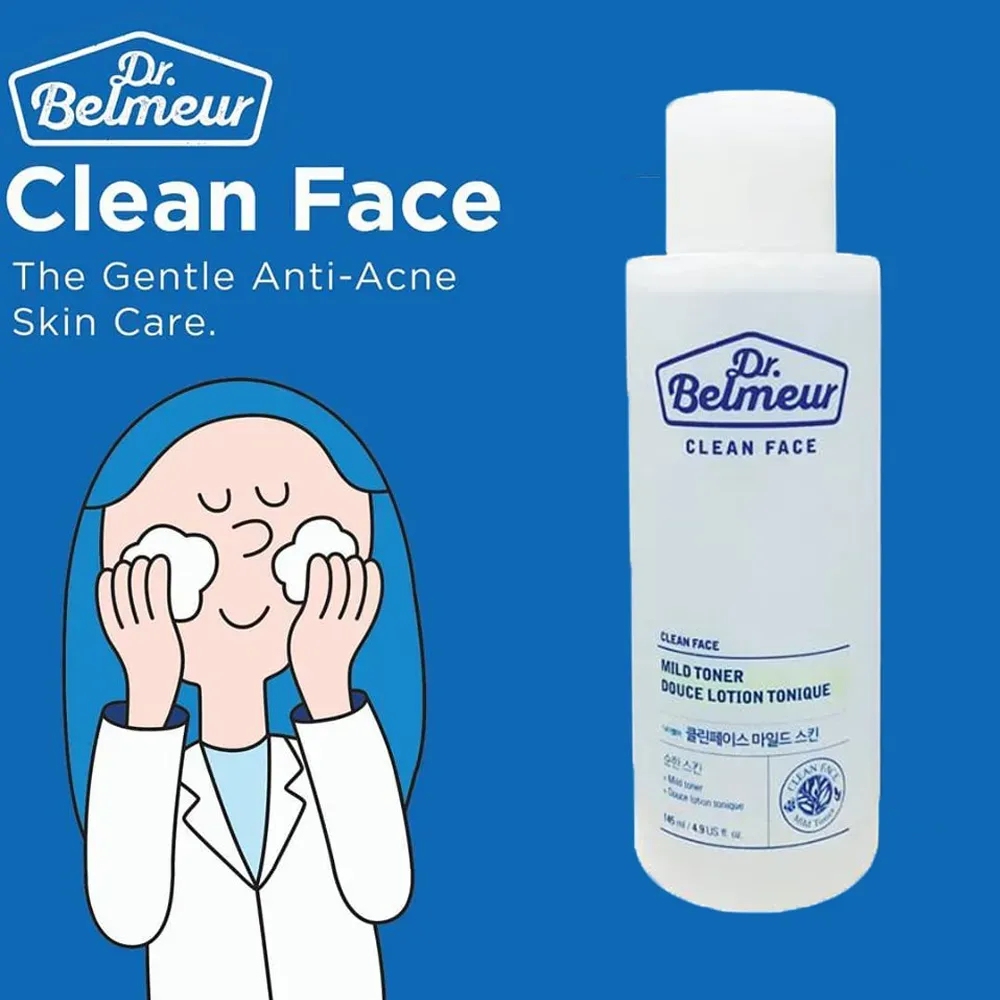 Ảnh Nước Cân Bằng Da TheFaceShop Dr.Belmeur Clean Face Mild Toner 145ml 1