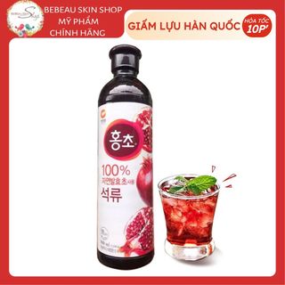 Giấm Lựu Daesang Hàn Quốc Giúp Giảm Cân Đẹp Da 900ml - Bebebau