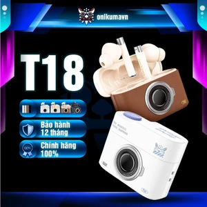 Tai Nghe Nhét Tai Bluetooth ONIKUMA T18 Tích Hợp Micro, Khử tiếng ồn chủ động