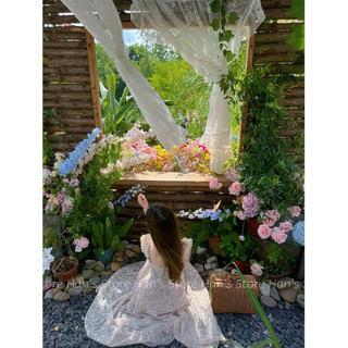 [HAN’S STORE]  VÁY MAXI REN FORM CORSET DÁNG XOÈ CHUẨN FORM(ẢNH THẬT)