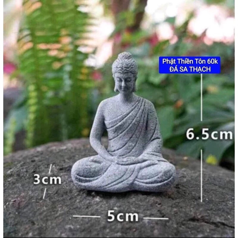 Mô hình thiên tôn chất liệu bột đá, decor trang trí tượng cao 5cm,tiểu cảnh, phật pháp , bán cạn, terrarium
