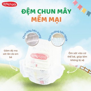 1 Bịch Bỉm YINGCOOL Size NB64/SD60/MD56/MQ50/L48/XL44/XXL42/XXXL40