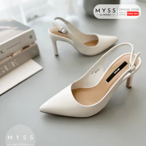 Giày cao gót nữ MYSS sling back 9 cm thời trang - CG181