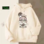 Áo Hoodie Dành Cho Cả Bé Trai Bé Gái, Hình Labubu Cốc Coffee Cute, Chất Vải Nỉ Cotton Co Giãn (M 89)