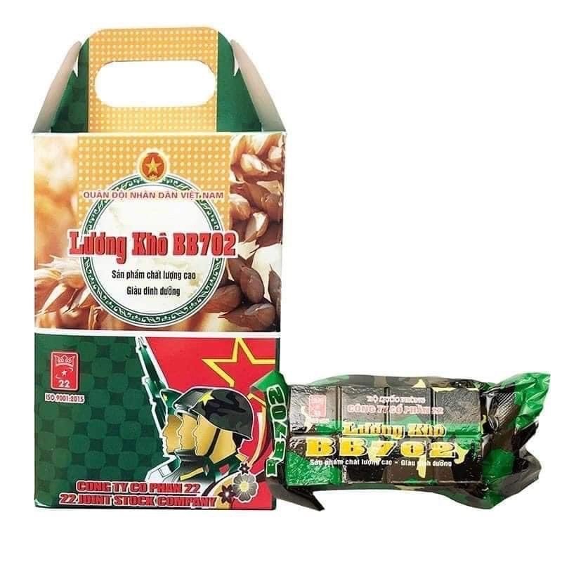1 Thùng ( 6 Hộp 4,2kg ) Lương Khô Quân Đội BB702 Công Ty CP 22
