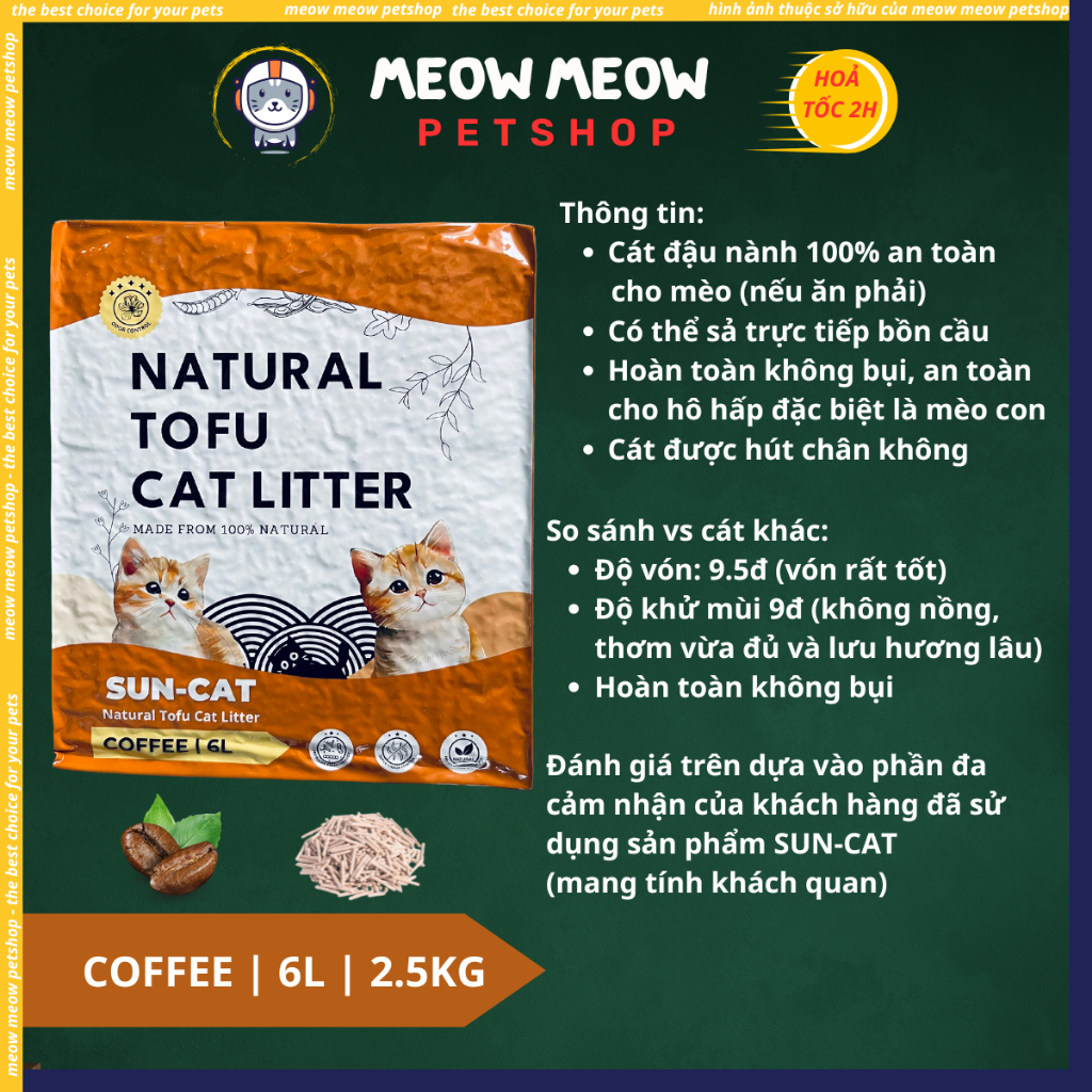 Thiết kế của Cát Vệ Sinh Đậu Nành Tiêu Chuẩn