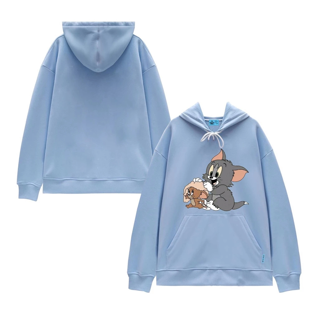 Hoodie Trẻ Em Hình Mèo Lau Đầu Cho Chuột -  Hàn Quốc, Chất Vải Nỉ Cotton Mềm Mịn Dành Cho Bé (M 148)