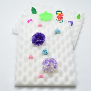 Tấm xốp phơi/miết cánh hoa làm hoa đất sét,fondant/DIY