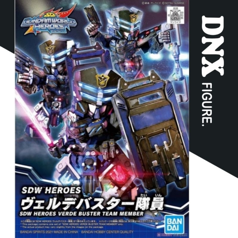 Mô hình lắp ráp SDW Heroes Sergeant Verde Buster Team Member (New Seal)