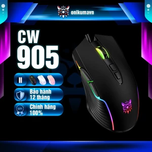 Chuột Gaming Không Dây ONIKUMA CW905 - 3600 DPI, Led RGB