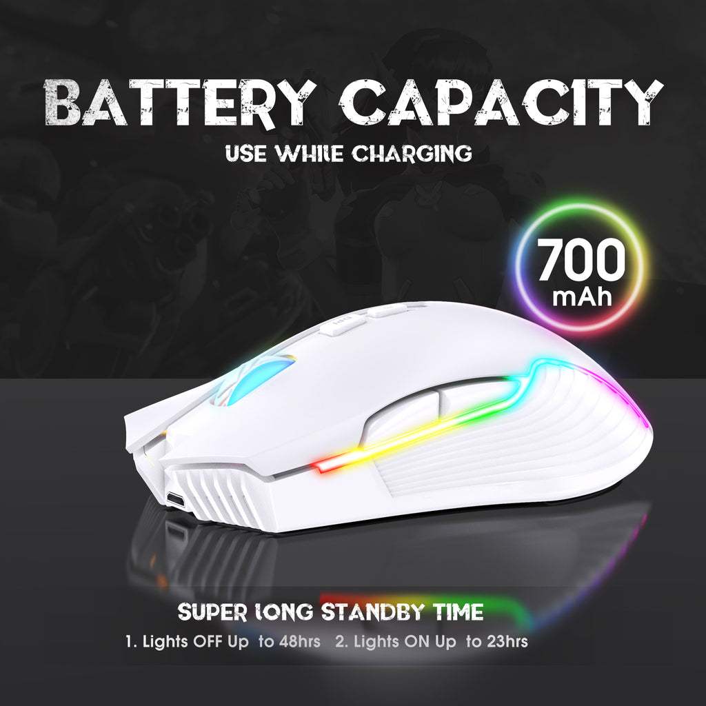 Chuột Gaming Không Dây ONIKUMA CW905 - 3600 DPI,  Led RGB