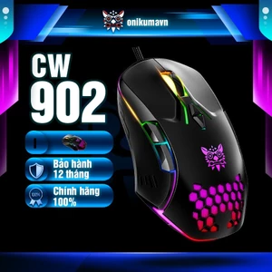 Chuột Gaming Có Dây ONIKUMA CW902 - 6400 DPI, Led RGB, siêu nhạy