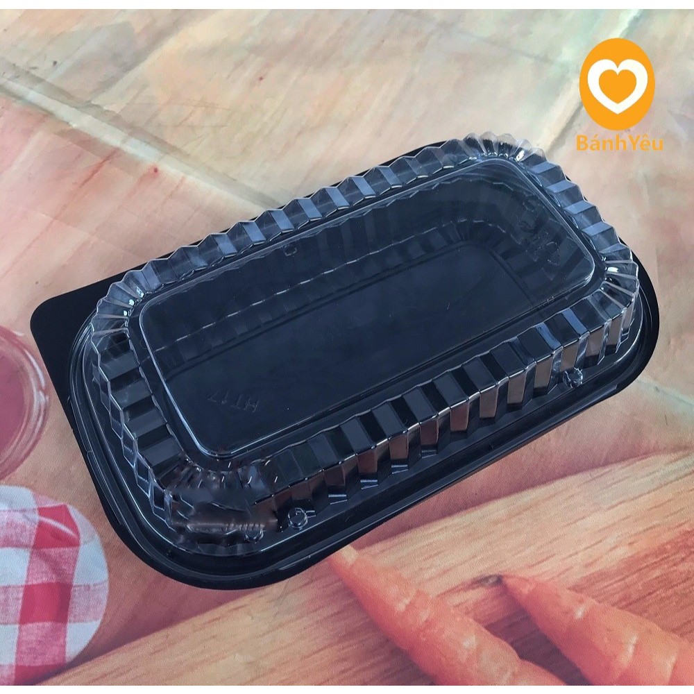 Hộp đựng (H55, H30, H127, HT17) bánh su, bánh donut/ hộp nhựa đựng xôi, bông lan trứng muối-Bộ 10 hộp (BGTC)