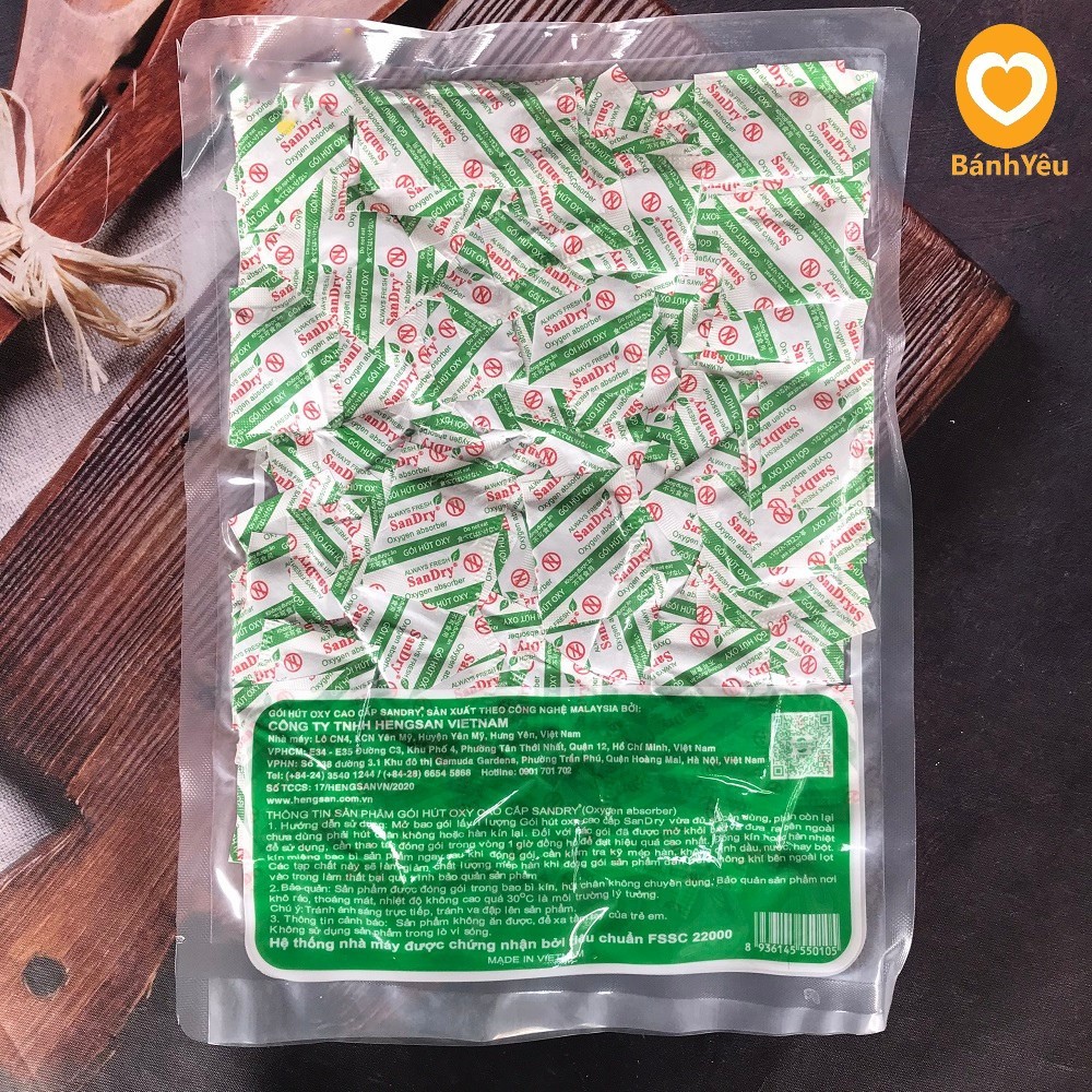 Gói hút ẩm cho bánh, kẹo chia lẻ 40 gói nhỏ - khoảng 100g