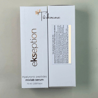 Serum Ekseption Dưỡng Ẩm, Chống Lão Hóa Và Giảm Nếp Nhăn Ekseption Hyaluronic Peptides Mixlab Serum 75ml