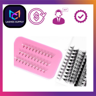 Mi fan line LASHES SUPPLY 7D cong C - CC - D, độ dày 0.07 (1 hộp 1000 fan)