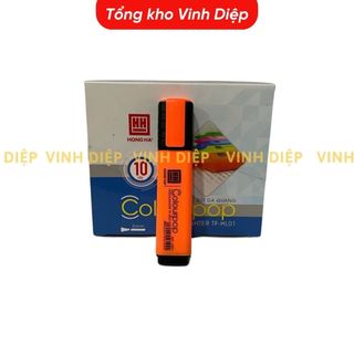 Bút Dạ Quang Hồng Hà Bút Nhớ Dòng Dạ Quang Highlight màu Da Cam