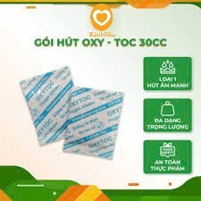 Gói hút ẩm cho bánh, kẹo chia lẻ 40 gói nhỏ - khoảng 100g