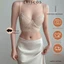 Áo bra ren corset croptop nữ màu da (nude) có gọng nâng nhẹ có mút theo kèm áo quả chéo 2 xương Eriscos thiết kế