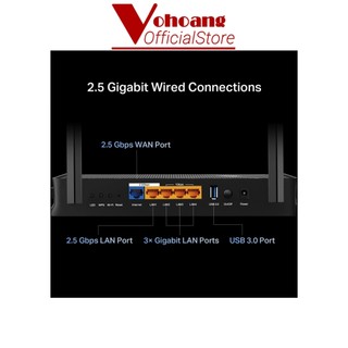 Router WiFi 7 TP-Link Archer BE230 Băng Tần Kép BE3600 siêu tốc độ - Hàng chính hãng Wifi 7 đầu tiên