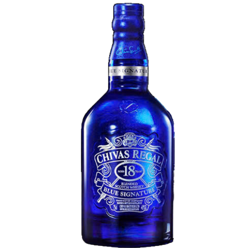 Ảnh Hộp Rượu Quà Tết 2025 Whisky Chivas Regal 18YO Blue Signature nồng độ alc 40% 700ml Kèm Hộp và Túi Giấy 4