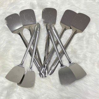 Combo 3c Vá sạn inox 7,9 dùng chiên xào chất liệu inox an toàn