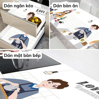 Tranh dán bếp không thấm nước, Giấy dán tường trang trí nhà bếp